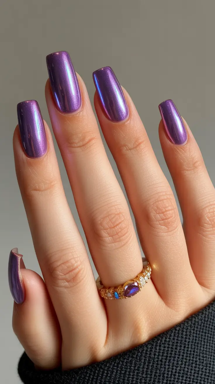 Colorful Violet Mirage