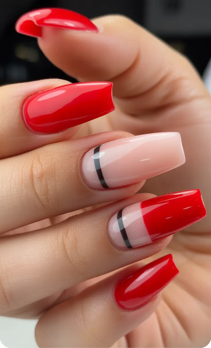 Bright Scarlet Minimalism