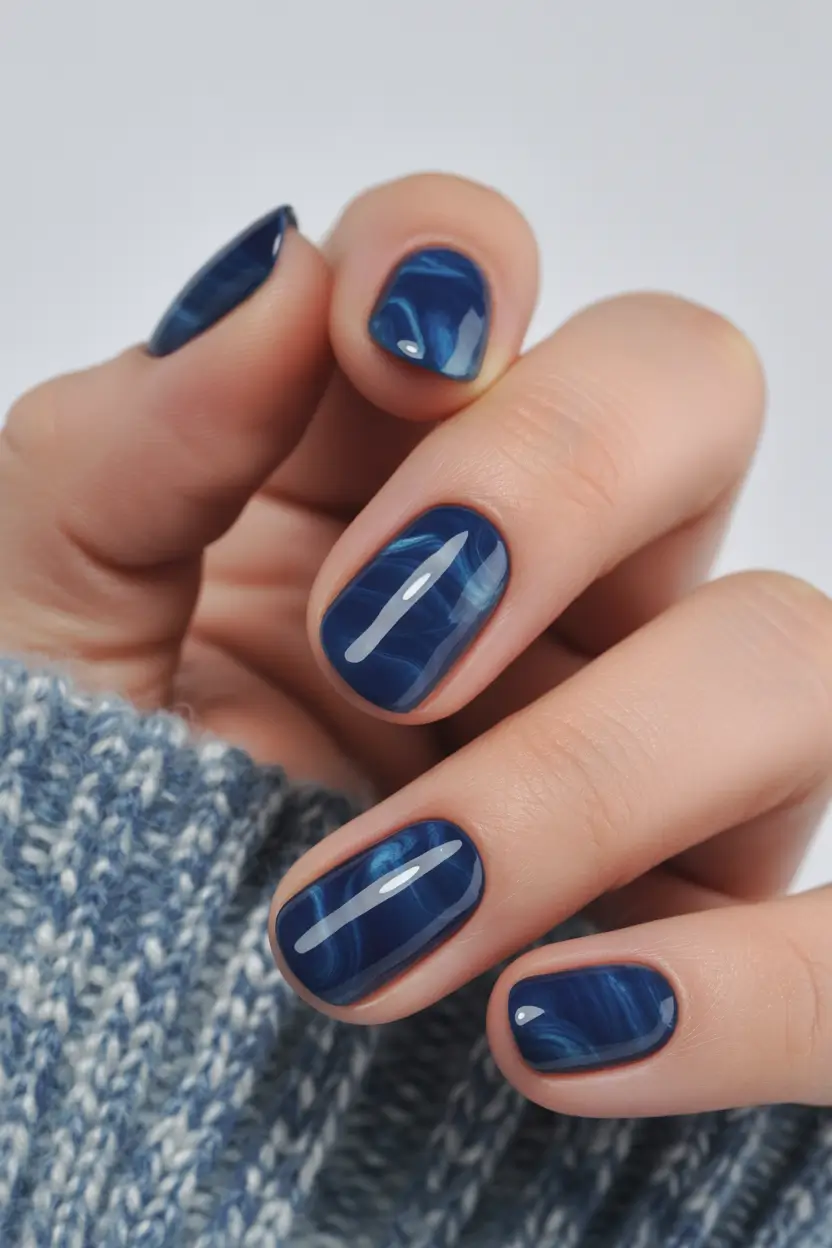 Light Winter Wave Marble