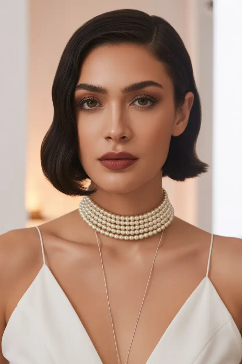 bob hairstyle Soft Contoured Bob With Sculpted Ends