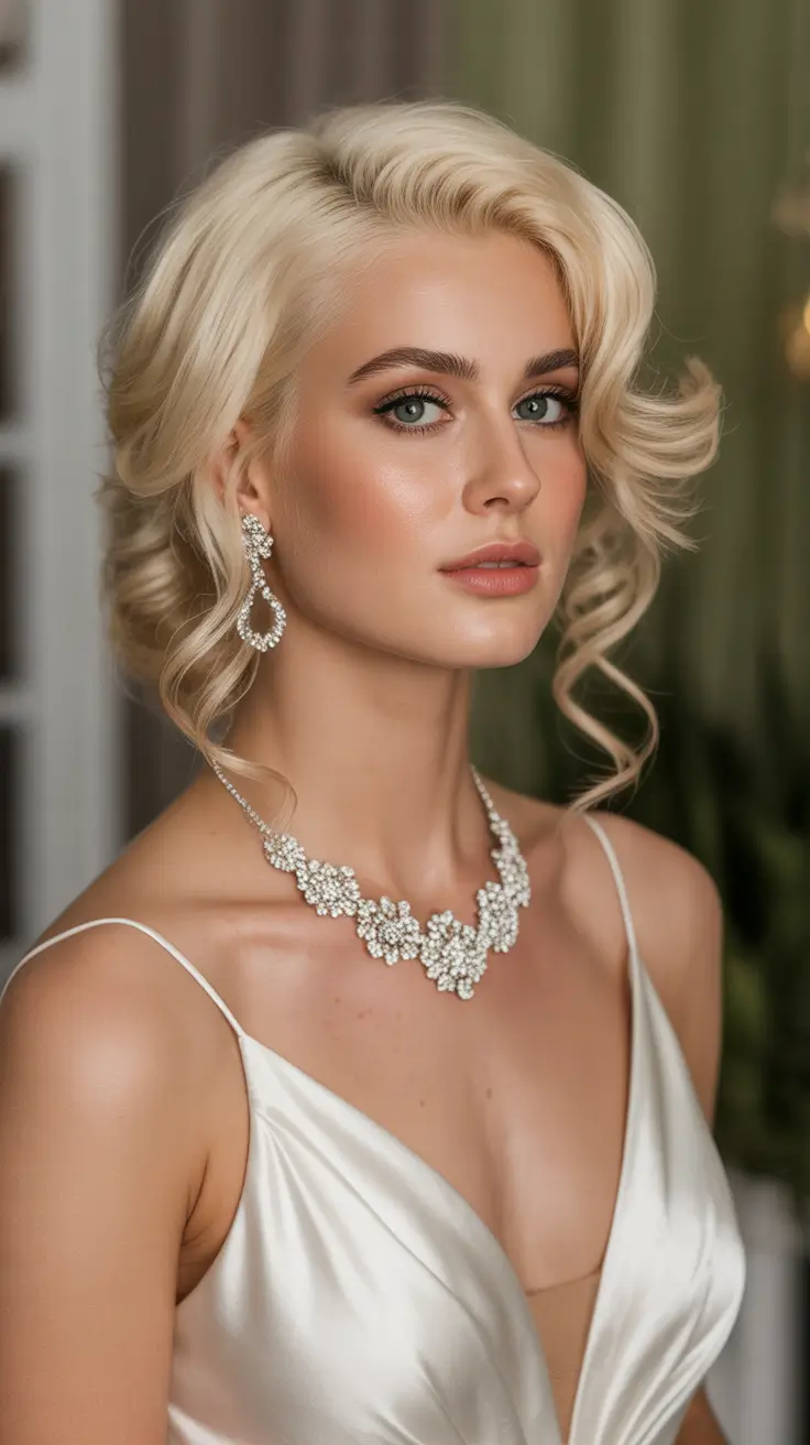 21 Cute long hair hairstyles 2026 Soft Vintage Curls with Modern Elegance