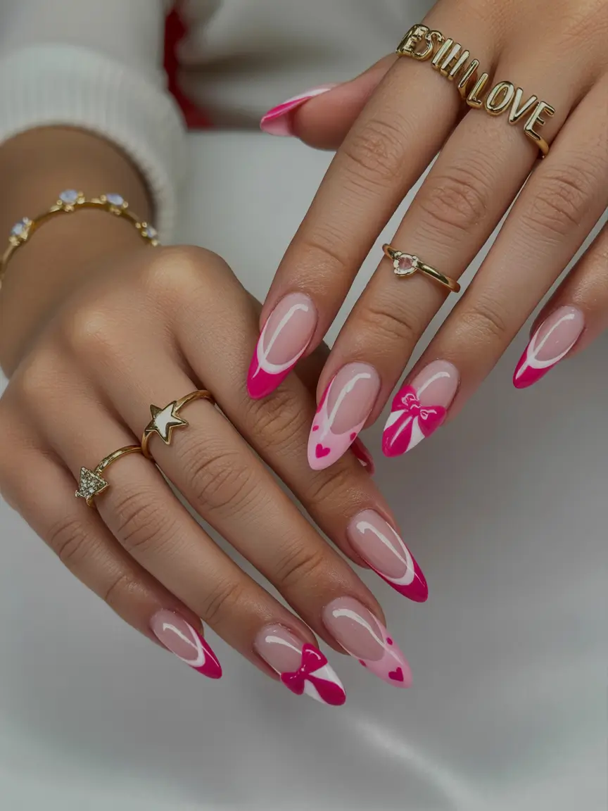 pink nails Cute Fun