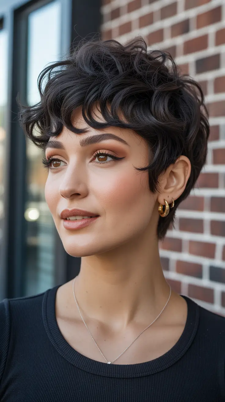 pixie haircut Soft-Curly-Pixie-with-Airy-Movement