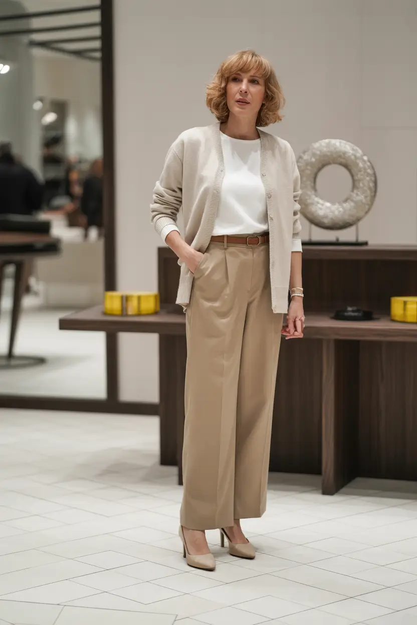comfy spring outfits Timeless Neutrals That Feel Calm and Collected