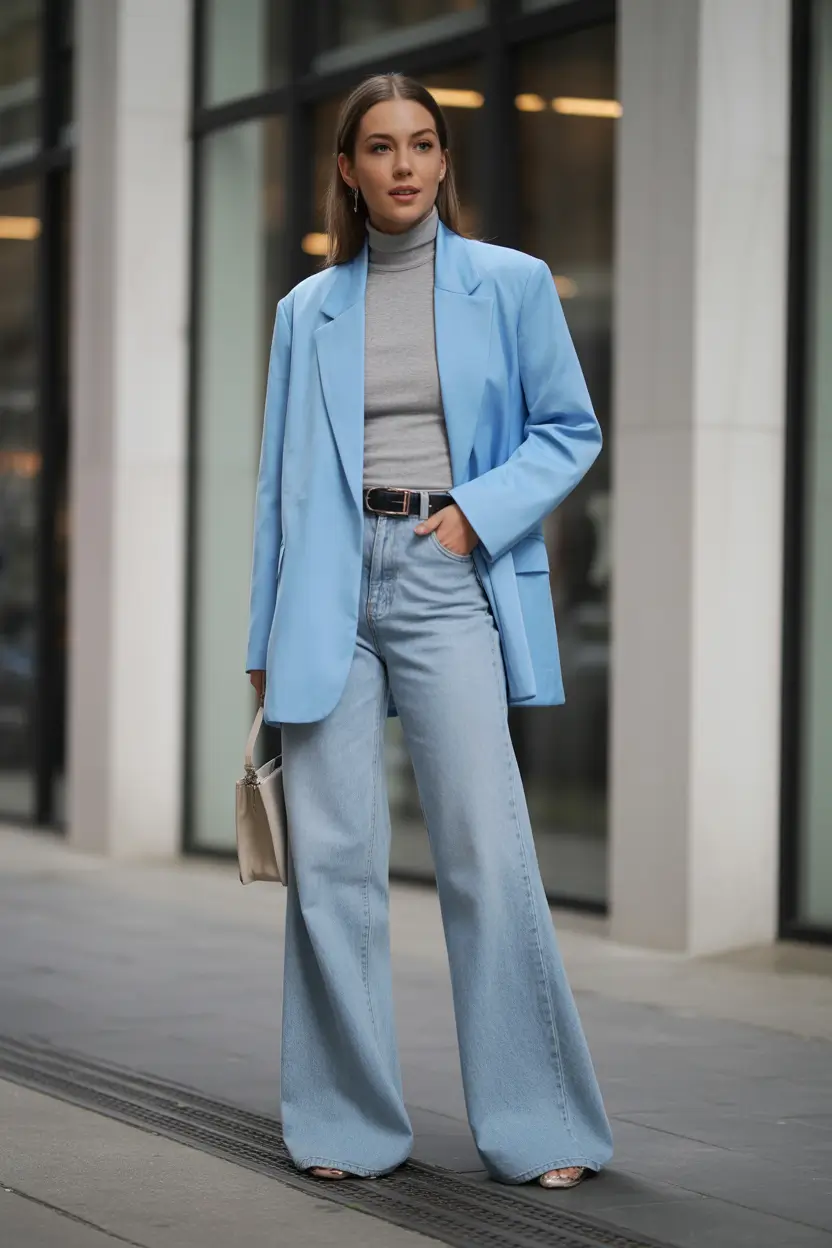 early spring outfits Soft Color Tailoring for a Fresh Spring Finish