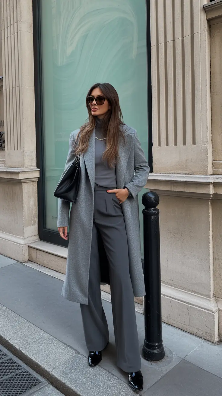 Every Day Spring Outfits Soft Power Dressing On City Streets