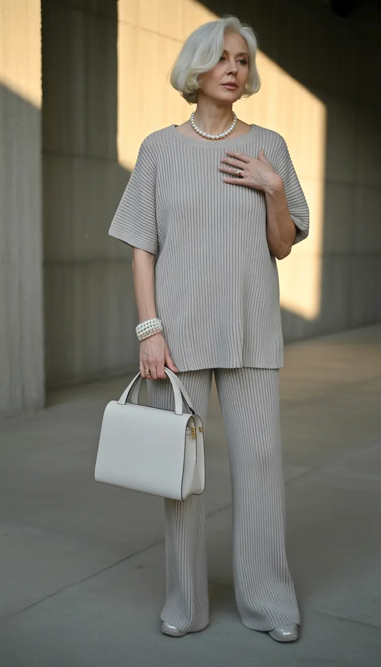 Every Day Spring Outfits Monochrome Calm For Chilly Mornings