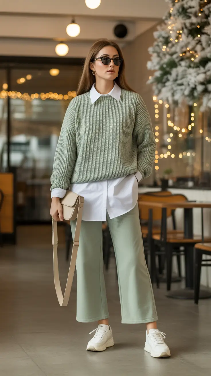 Every Day Spring Outfits Layered Neutrals For Everyday Ease