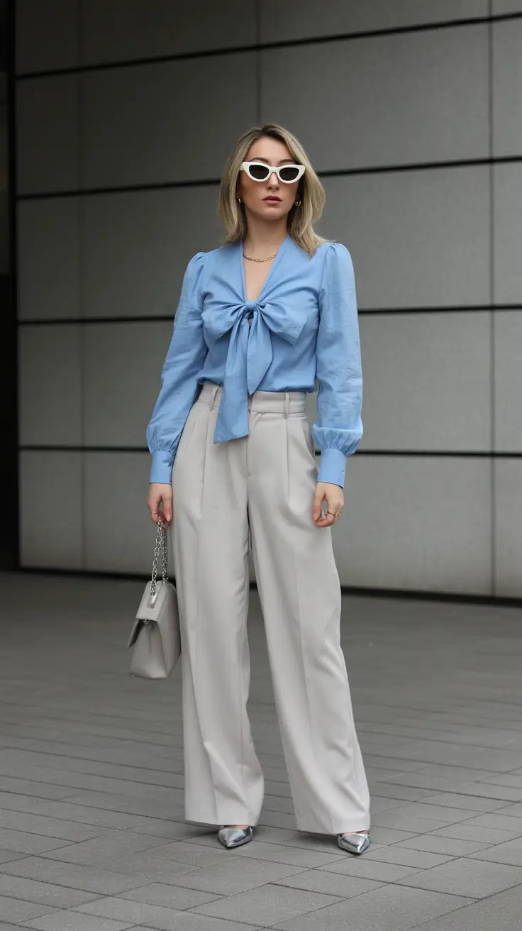 holiday spring outfits Soft Structure With a Playful Edge