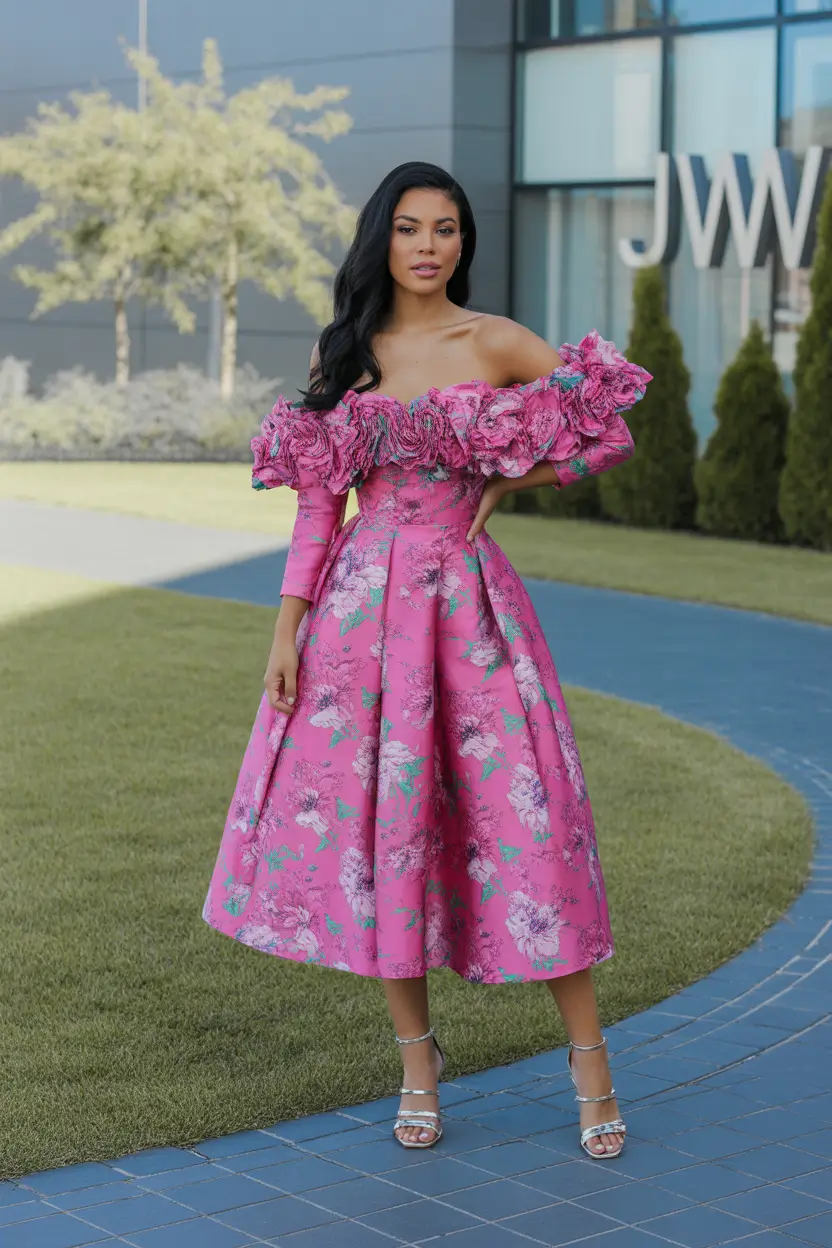 holiday spring outfits Statement Romance for Special Days Away