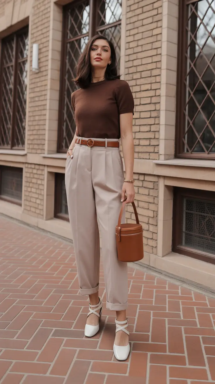 old money spring outfits Warm Neutrals for Everyday Sophistication