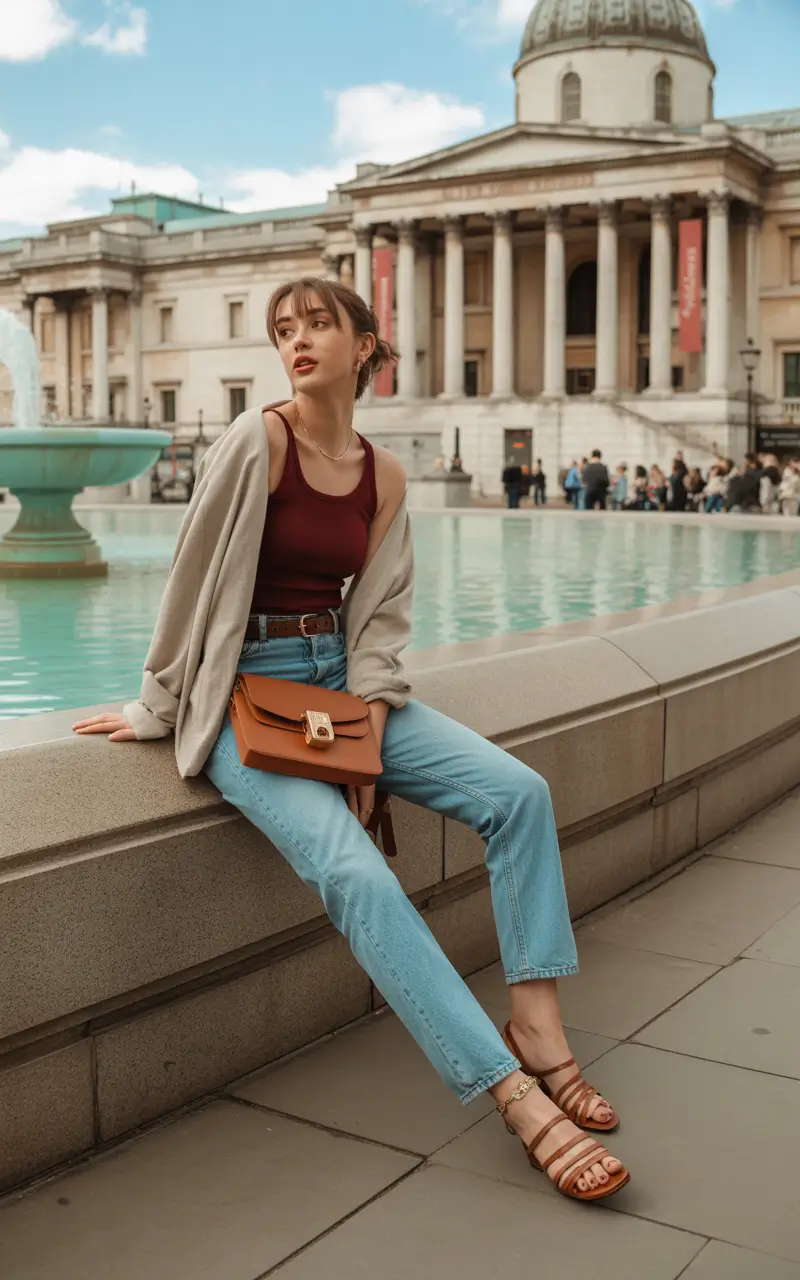 chic spring outfits Relaxed City Layers With a Soft Parisian Mood