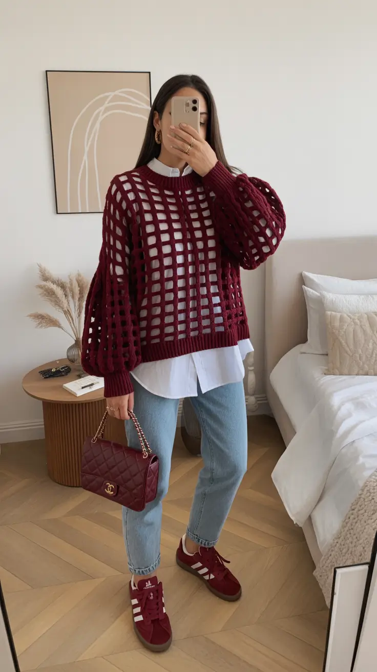 chic spring outfits Casual Sporty Layers With Cozy Attitude