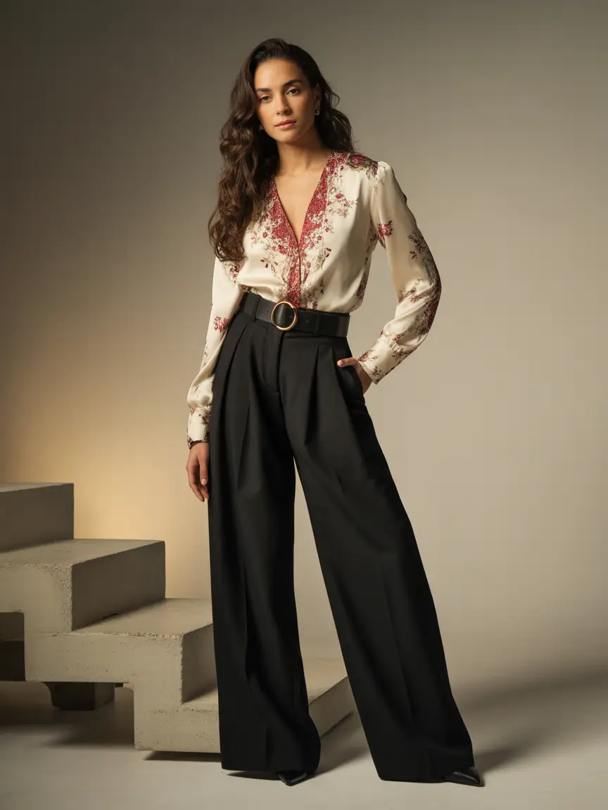 spring outfits 2026 trends Soft Florals With Tailored Balance