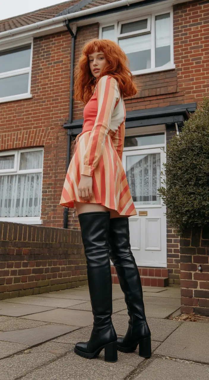 spring outfits 2026 trends Retro Color Play With a Modern Attitude