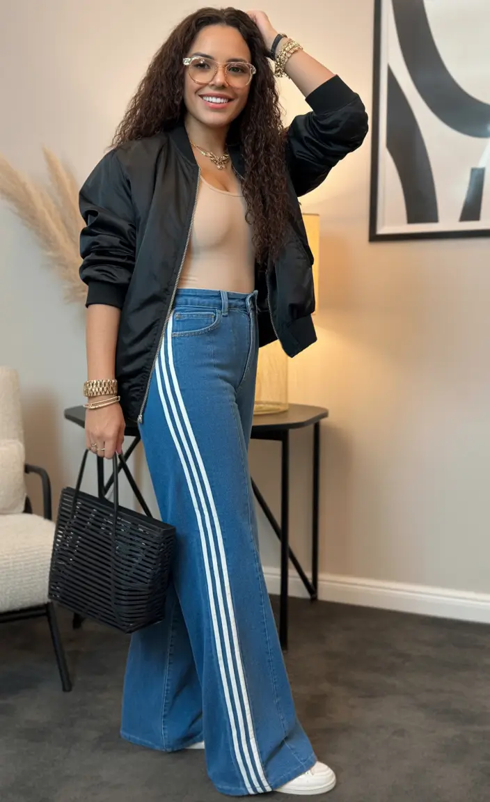 spring outfits 2026 trends Sporty Layers With Personality