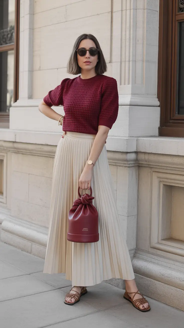 Spring vacation outfits Soft Color Contrast with a Classic Soul