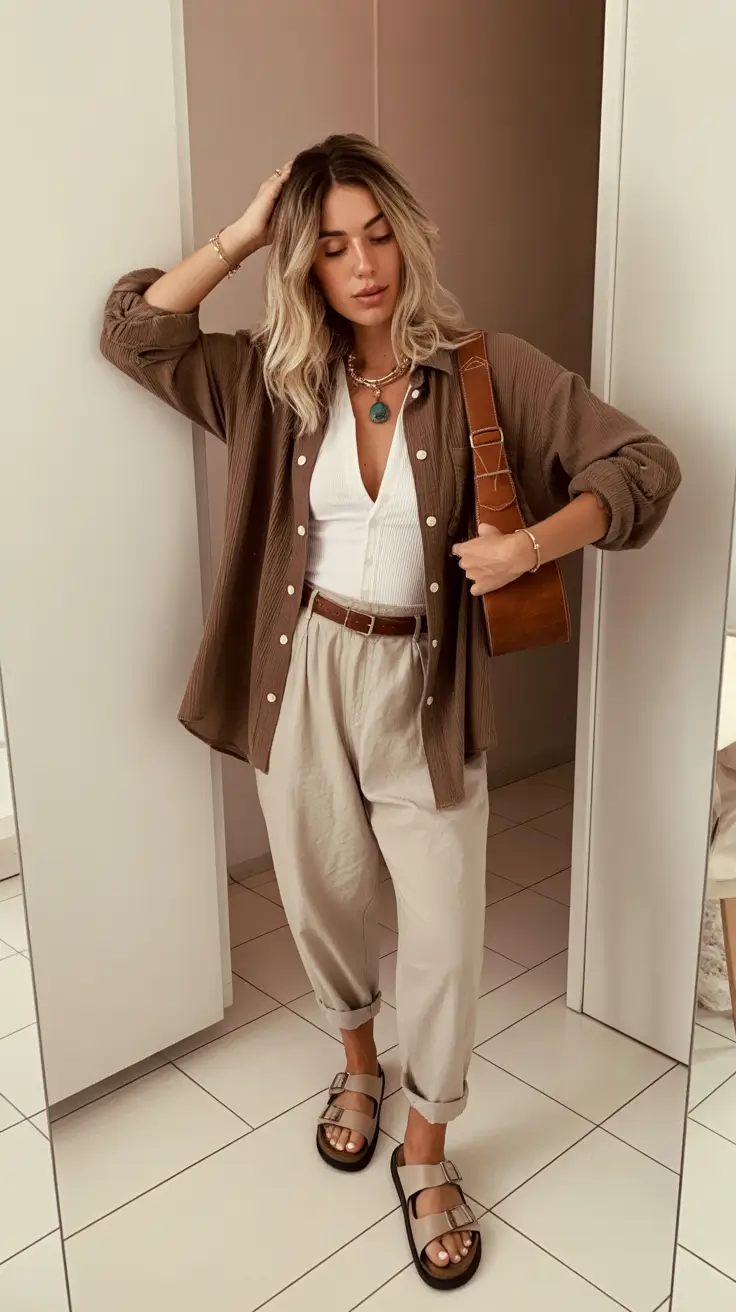 Spring vacation outfits Relaxed Layers for Everyday Exploring