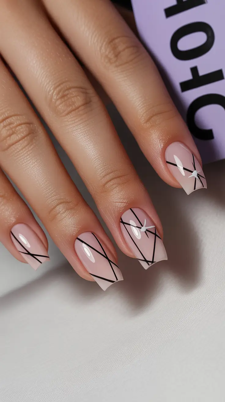 February nails Minimal Graphic Simple