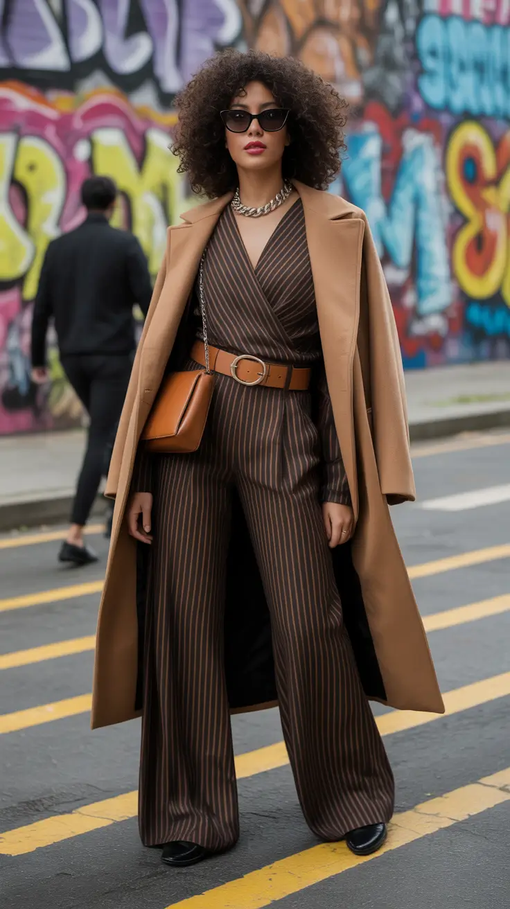 February outfits Power Tailoring With Street-Level Energy