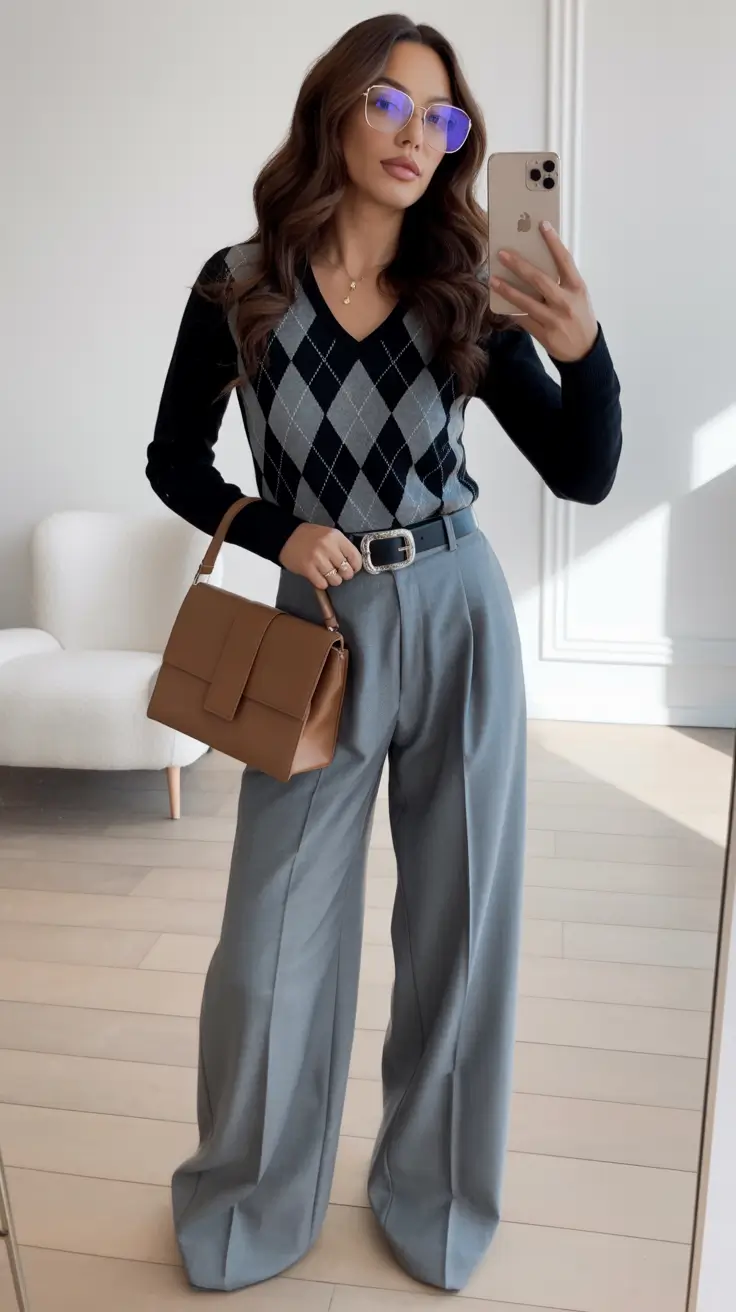 February outfits Modern Preppy With a Relaxed Edge