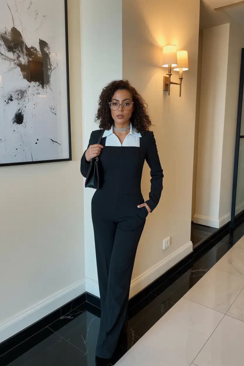 February outfits Sharp Elegance for Quiet Power Days