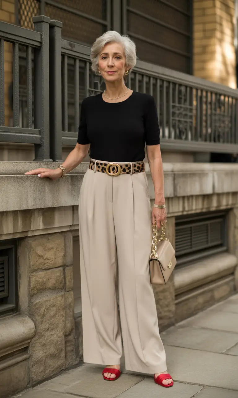 Spring Dressing Over 50 Classic Contrast With a Playful Twist