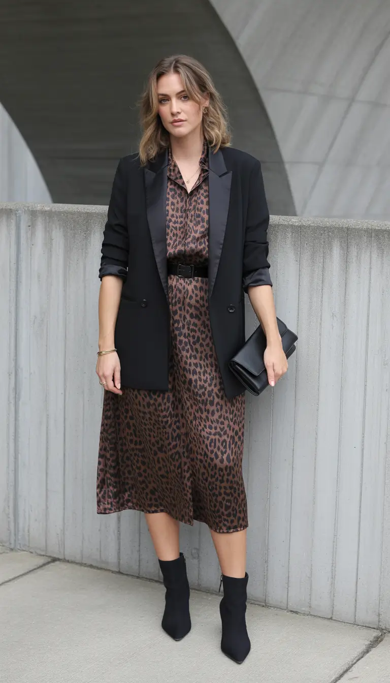 spring outfits Classic Print With a Modern Attitude