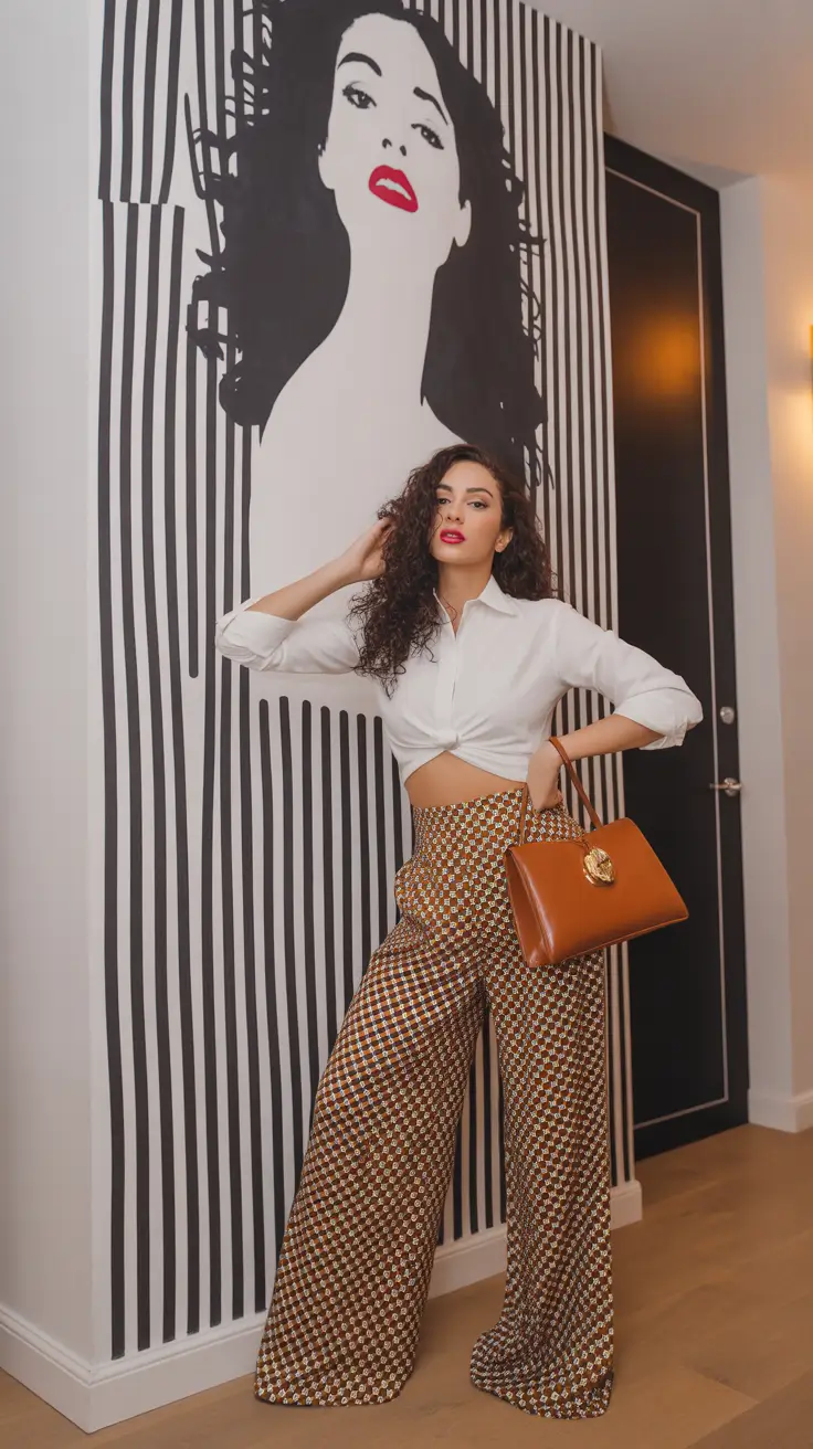 spring outfits Retro Energy With a Fresh Spring Mood