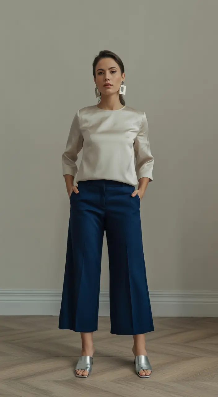 spring outfits Polished Simplicity With a Modern Calm