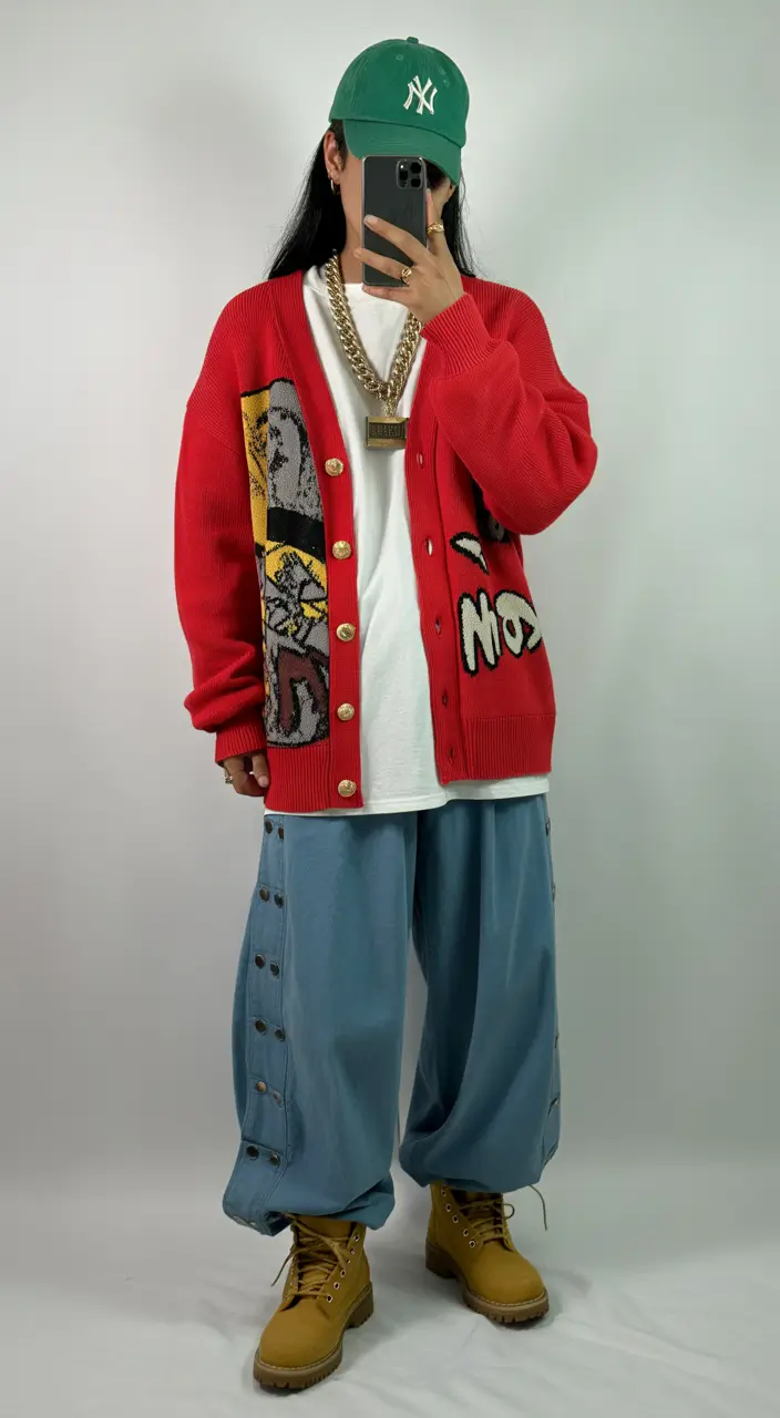 spring outfits Playful Layers With Color Confidence