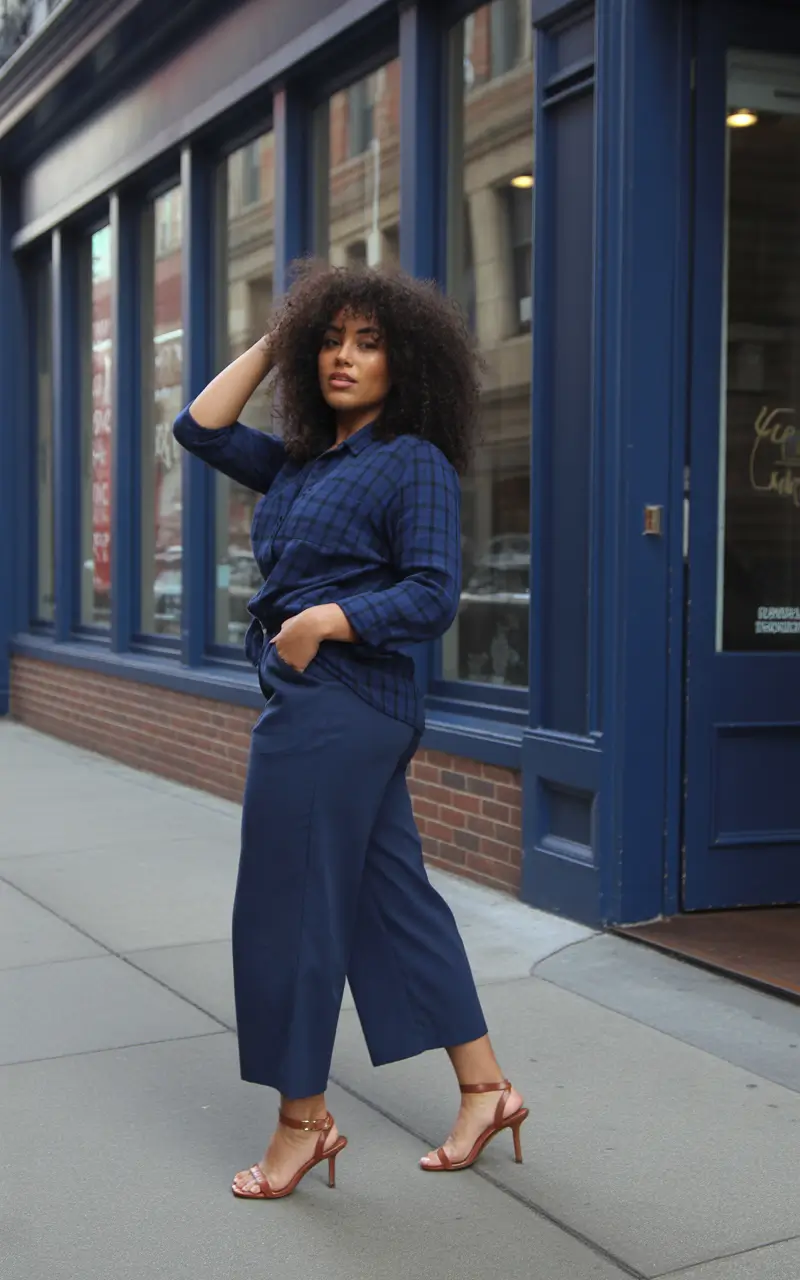 spring outfits black women Relaxed Tailoring for Effortless City Spring Days