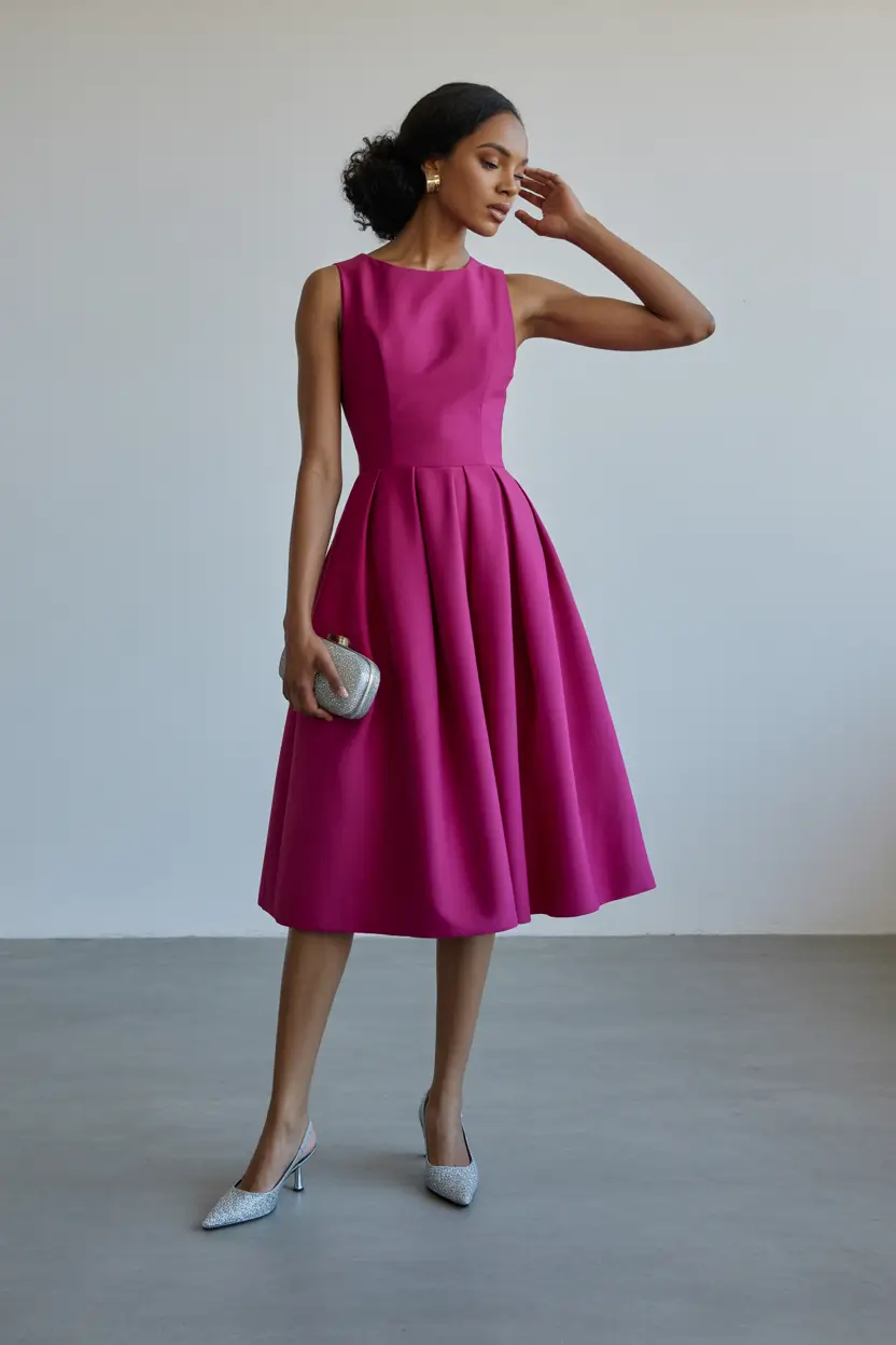 spring outfits black women Classic Silhouettes with a Statement Color Twist