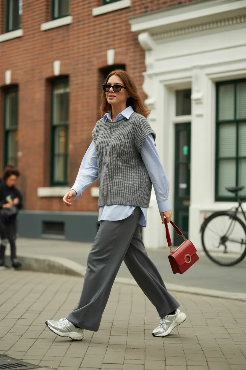 spring transition outfits Soft Tailoring Meets Everyday Movement