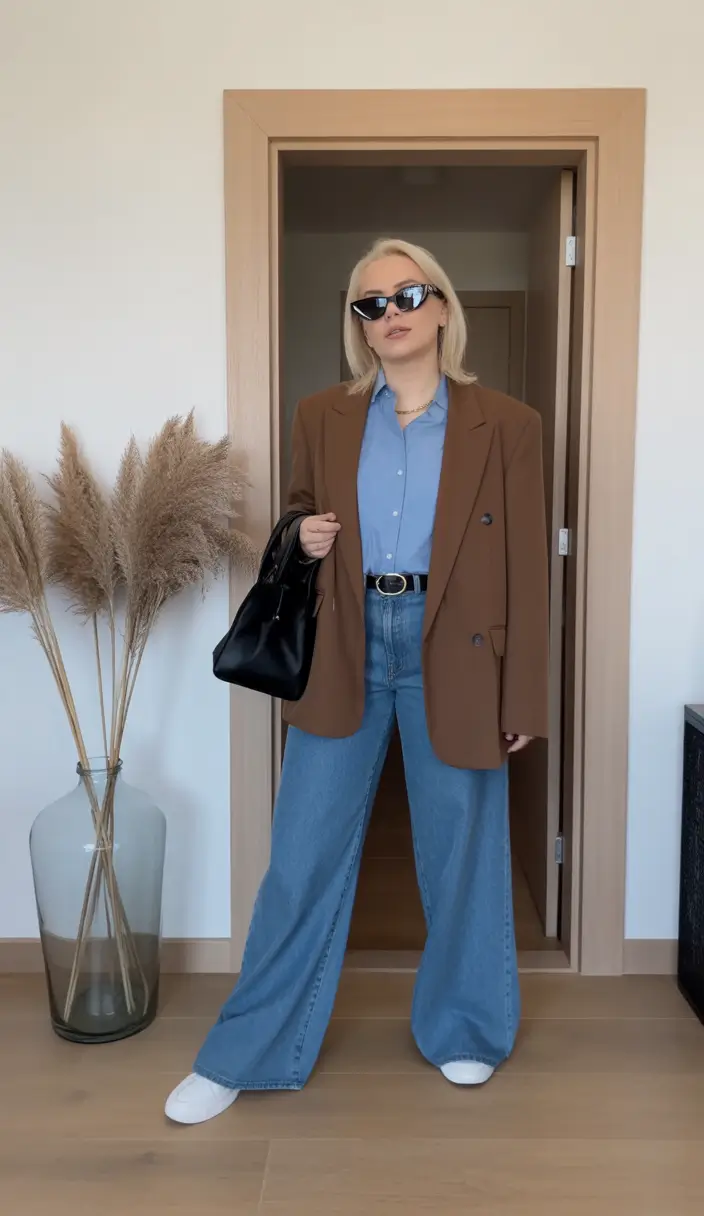 spring transition outfits Soft Power Dressing With a Lived-In Ease