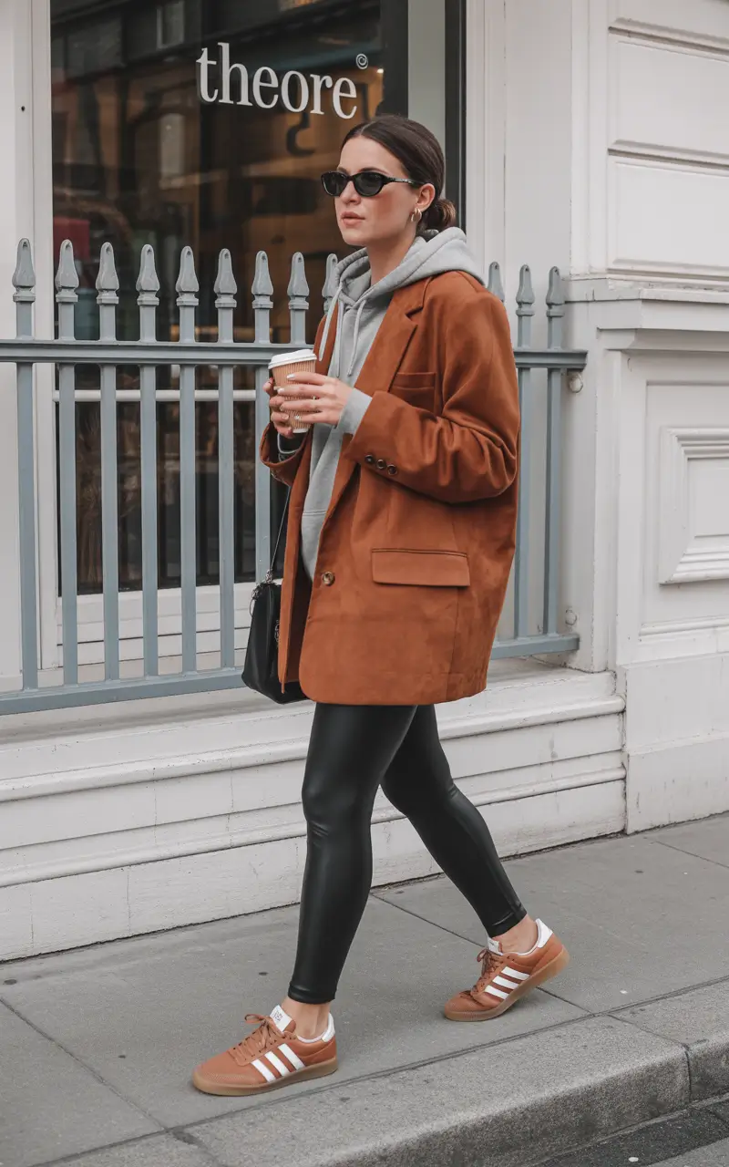 spring transition outfits Relaxed Layers With a Street-Ready Attitude