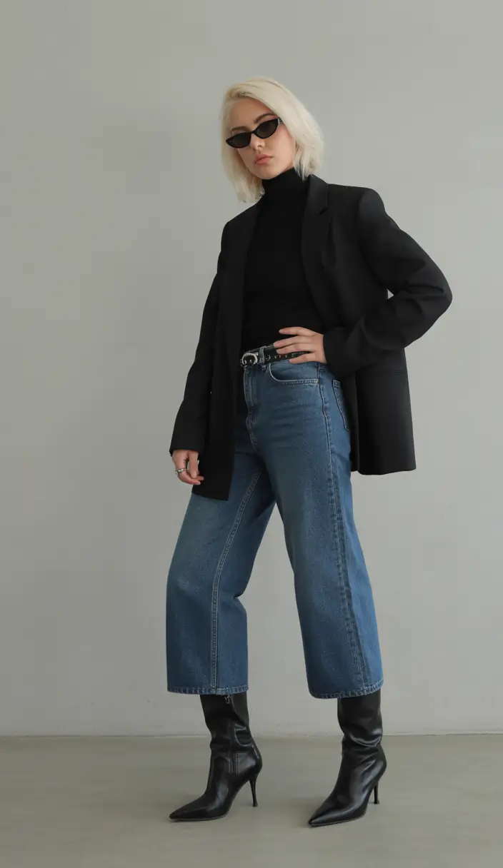 spring transition outfits Minimal Edge With a Downtown Mood