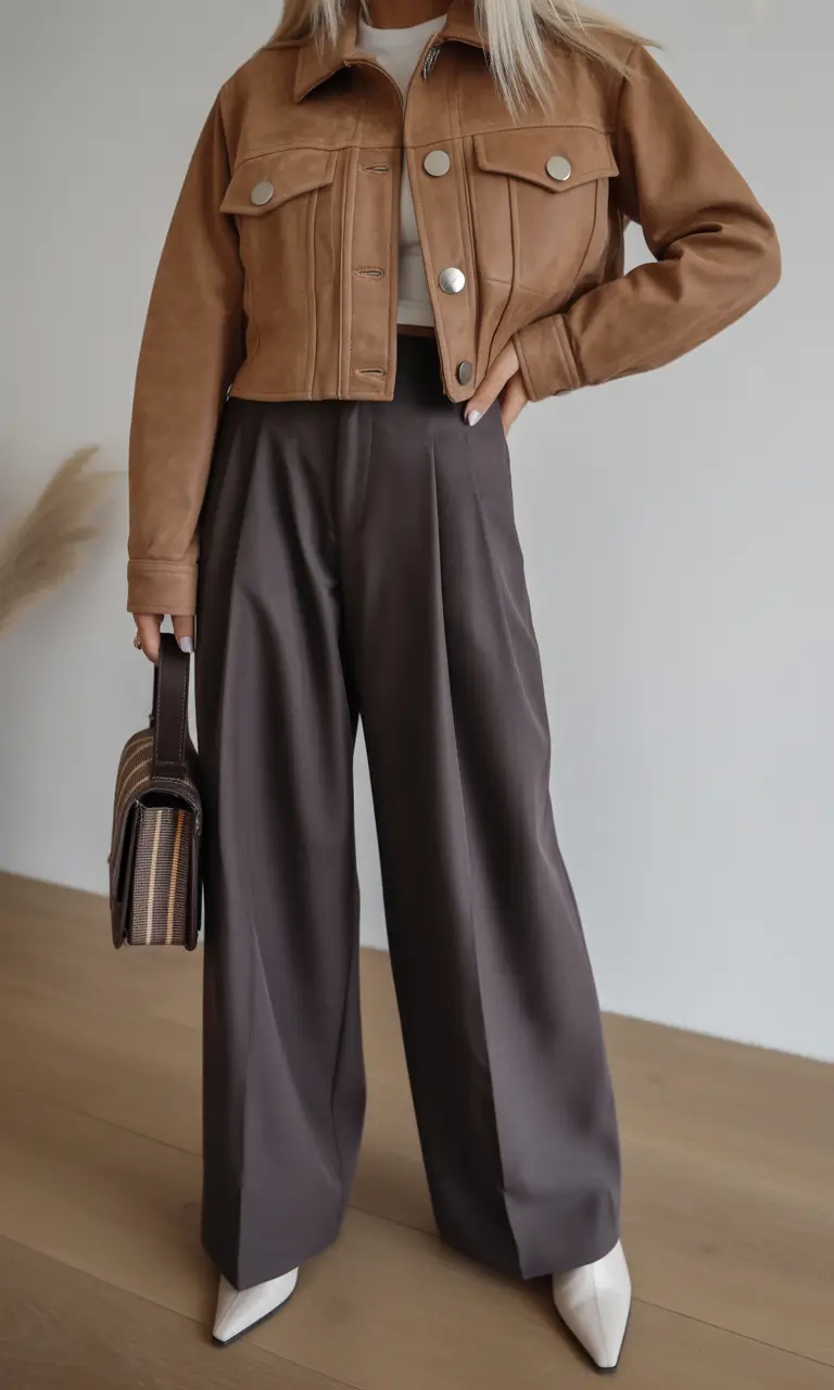 spring transition outfits Warm Neutrals for Transitional Elegance
