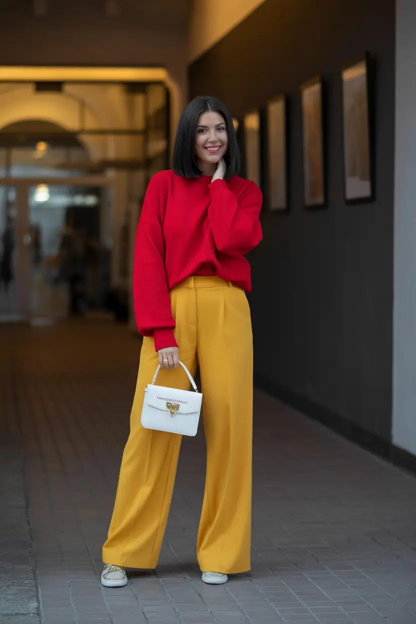 winter to spring outfits Color Therapy for Early Spring Days