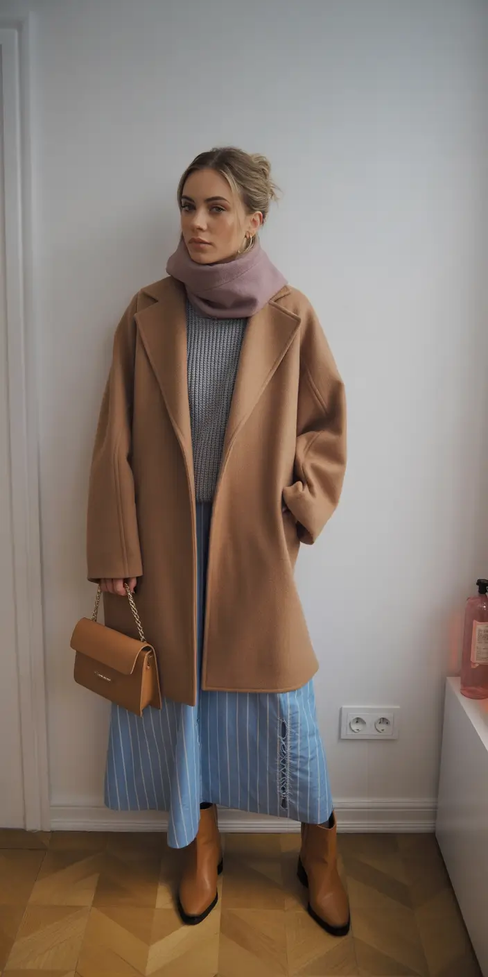 winter to spring outfits Minimalist Coats That Carry You Forward