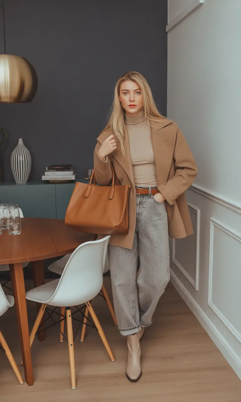 winter to spring outfits Modern Classics With a City Edge