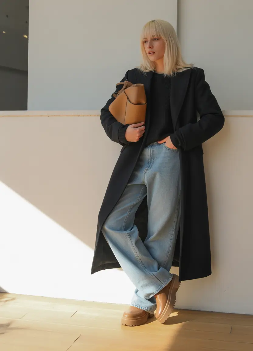 midsize spring outfits Relaxed Structure With a Modern Edge