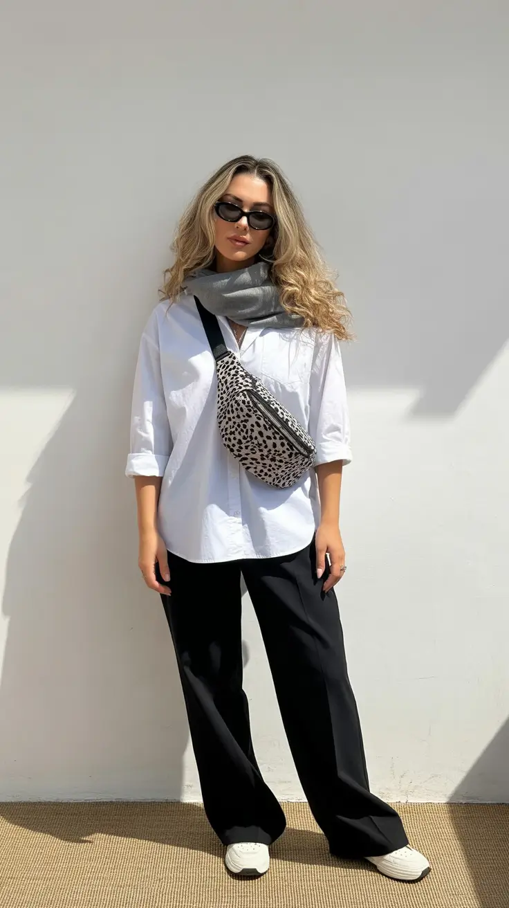 midsize spring outfits Soft Tailoring With Casual Ease