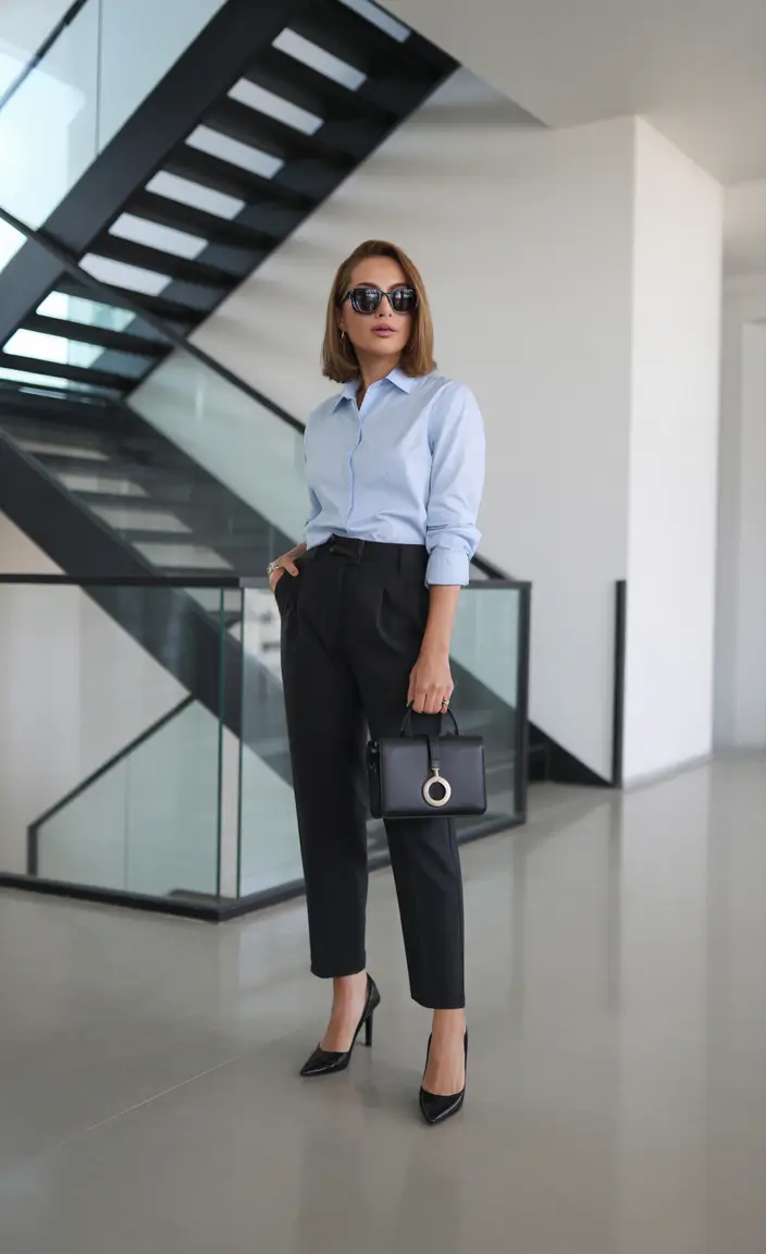 spring business casual outfits Sharp Simplicity With Modern Authority
