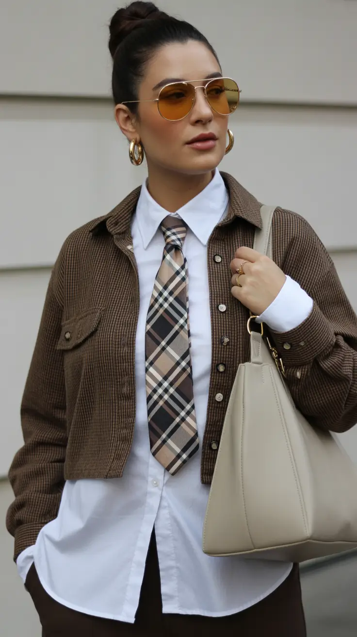 spring business casual outfits Soft Power With a Masculine Edge