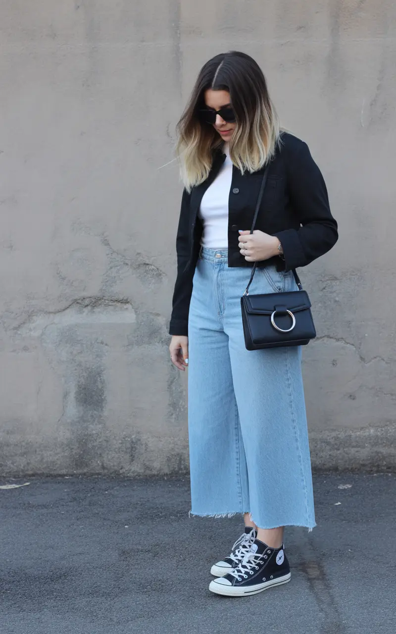 Spring Capsule Wardrobe Casual Denim Urban