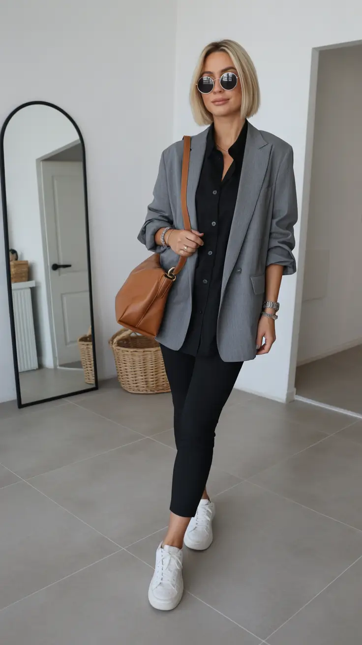 Spring Capsule Wardrobe Relaxed Tailoring