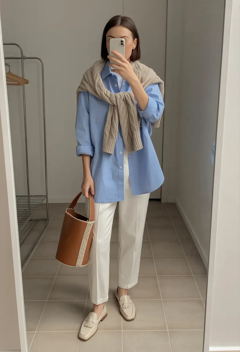 Spring Capsule Wardrobe Relaxed Layers