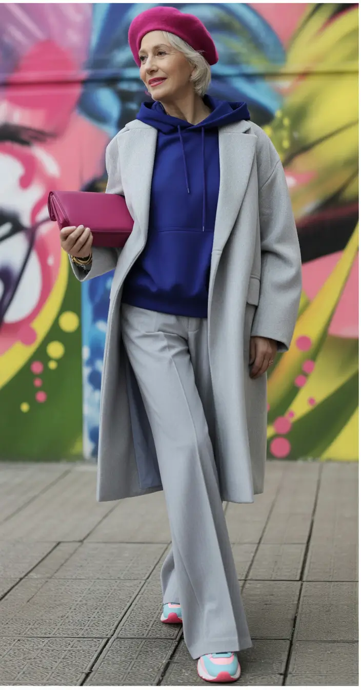 Spring Outfits for Women Over 50 Playful Color and Street Style Confidence