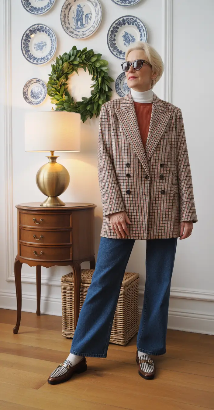 Spring Outfits for Women Over 50 Classic Layers With a Slightly Academic Twist